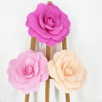 【hot】✼  30cm Foam Artificial Wedding background Decoration Props Flowers Wreaths