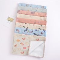 【CC】 Cartoon Newborn Baby Diaper Washable Soft Urine Bed Changing Liners Reusable Mats