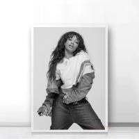 Sza โปสเตอร์แร็ปเปอร์ฮิปฮอปนักร้องเพลงพิมพ์ดาวรูปภาพติดผนังสำหรับศิลปะภาพวาดผืนผ้าใบอาศัยอยู่69F 0726