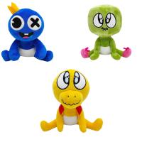 【YF】 Ro-bloxed  Friends Plush Toy Cartoon Game Character Doll Cute Blue Baby Monster Soft Stuffed Animal Toys for Kid