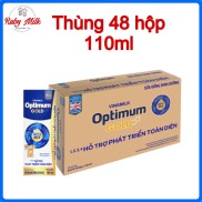 Date 4.2024 Thùng 48 hộp Sữa pha sẵn Optimum Gold 110ml