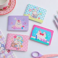 Korean Cartoon Bear Card Holder Student Girl Multi Slot Card Pack DriverS License Protective Cover Card Holders