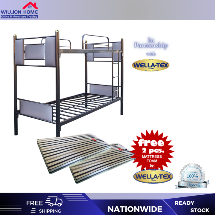 WILLION HOME AND OFFICE FURNITURE TRADING - WILLIAM DOUBLE DECK METAL ...