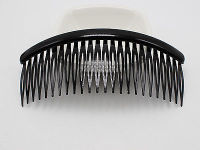 8 Black Plastic Plastic Large 24-Teeth Hair Clips Side Combs Pin Barrettes 128mm