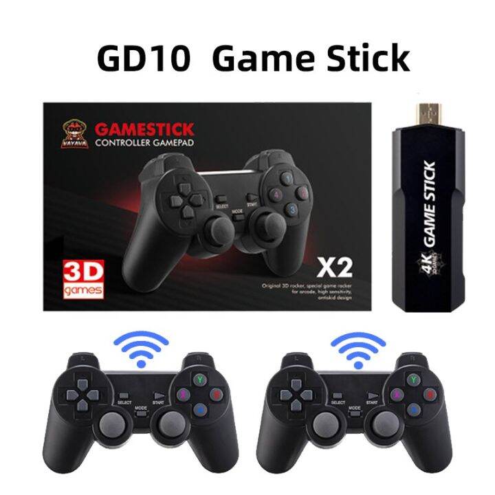 Game Stick 4K GD10 Retro Video Game Console HD Output Emuelec 4.3 ...