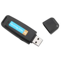 U-Disk Digital Audio Voice Recorder Pen Charger USB Flash Drive Up to 32GB Mini SD TF High Quality