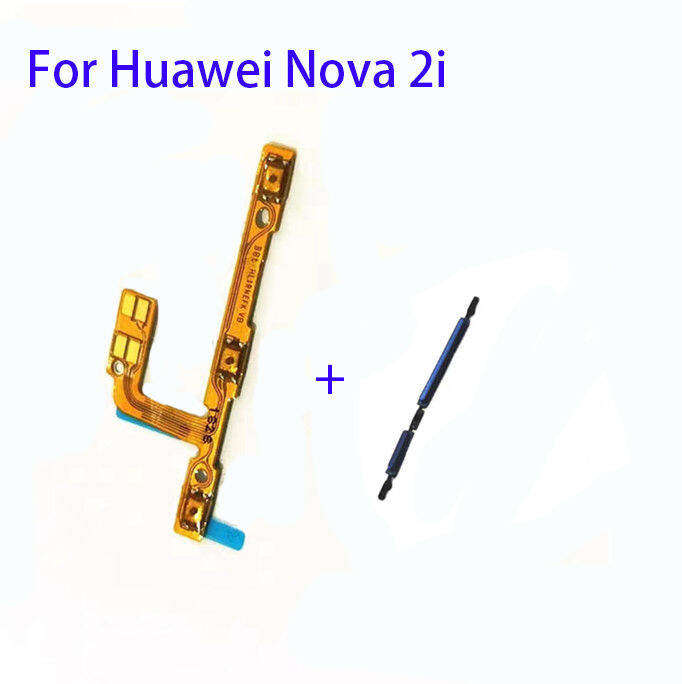 อะไหล่สายเคเบิลยืดหยุ่น-huawei-nova-2i-สายเคเบิ้ลยืดหยุ่นสำหรับปุ่มเปิดปิดปุ่มปรับระดับเสียง