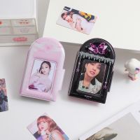 Pemegang kartu foto Kpop 20 lembar PVC kreatif Bingkai lucu alat tulis Korea aksesoris meja scoool tempat kartu penyimpanan Bisnis