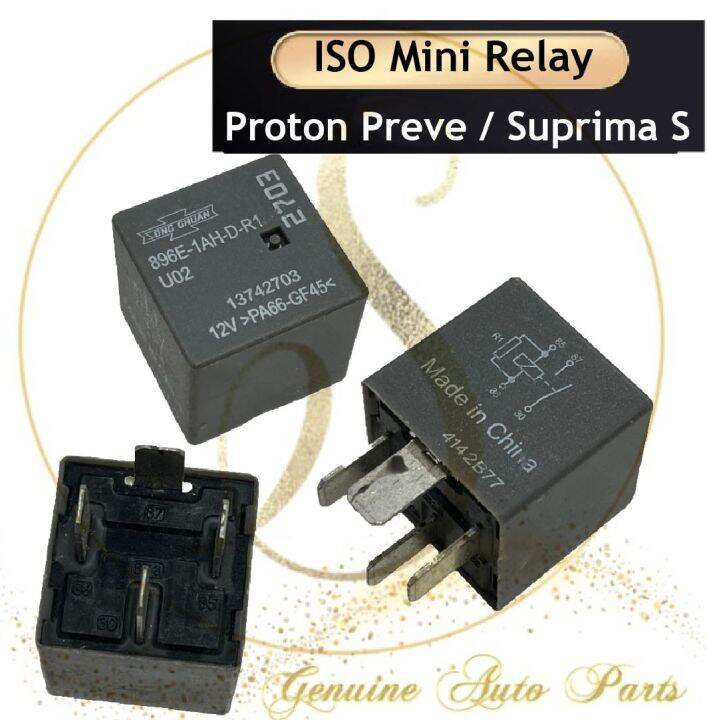 (100 ORIGINAL) ORIGINAL PROTON PREVE & SUPRIMA FAN ISO MINI RELAY K1