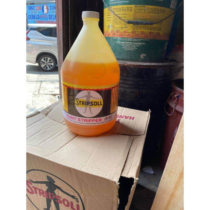 ☂stripsol paint gallon centro varnish boysen remover hudson thinner