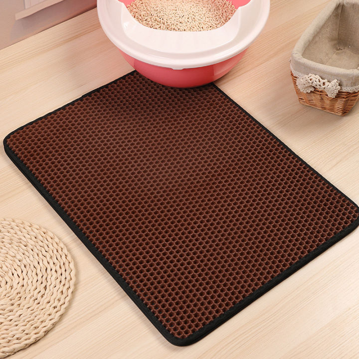waterproof-cat-litter-mat-washable-double-layer-trapping-mat-kitten-toilet-mats-feeding-non-slip-products