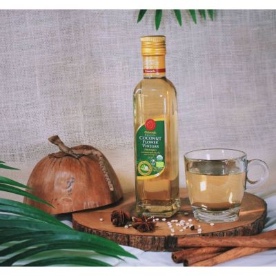 Chiwadi น้ำส้มสายชูหมักจากดอกมะพร้าวอินทรีย์ Coconut Flower Cider Vinegar (500 ml)