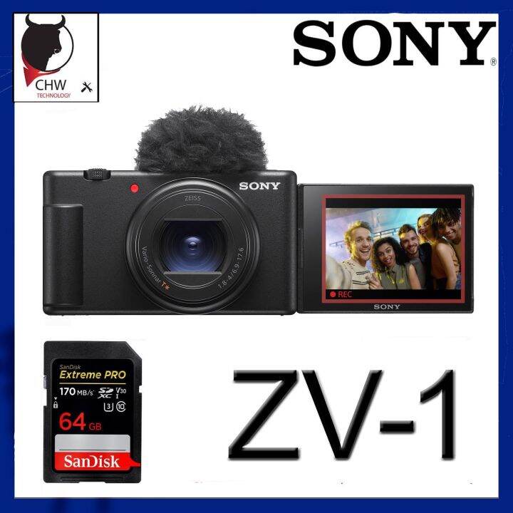 SONY ORIGINAL MALAYSIA ZV-1 M2 ZV1 MARK 2 ZV1 II FREE EXTRME PRO 64GB ...