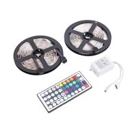 【▼Hot Sales▼】 na07037036036666 10เมตร600Leds 3528 Smd Rgb 2x 5เมตรไฟ Led 44ปุ่ม Ir ควบคุมระยะไกล