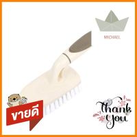 แปรงอเนกประสงค์ทรงเตารีดเล็กYJ-2617 ACCO สีครีม/เทาMULTIPURPOSE CLEANING BRUSH YJ-2617 ACCO CREAM/GREY **ขายดีที่สุด**