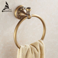 New Arrival Euro style Wal-mount Antique Bronze Towel Ring Classic Bathroom Accessories Bath Towel Holder Bath Hardware 3707F