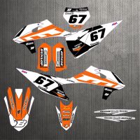 For KTM 2020 2021 2022 2023 EXC EXC-F Stickers Decals Graphics Backgrounds kits For KTM SX SXF XC 2019 2020 2021 125-350 450 500