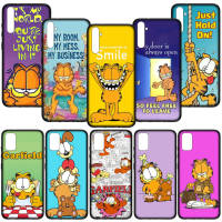 อ่อนนุ่ม ปก เคสโทรศัพท์ K179 GA122 Garfield Cat หรับ OPPO A17 A3S A5 A9 A7 A5S A37 Neo 9 A59 F1S A92 A72 A52 F5 F7 F9 A7X A54 A12 A15 A16 A15S A16S A56 A55 F11 Pro A94 4G A95 A39 A57 A53S A17K Phone Casing