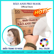 Free ship - Thùng 100 Cái Khẩu Trang 5D Bảo Anh Promask