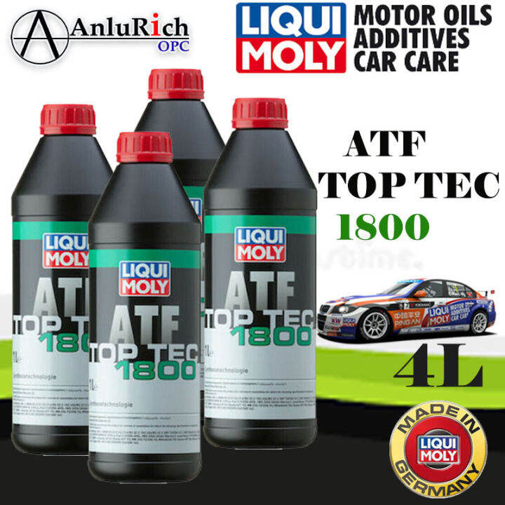 ATF TOP TEC 1800 LIQUI MOLY Bundle (4Liters) Part no: 3687 | Lazada PH