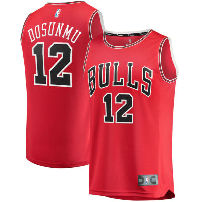 🎽เสื้อเจอร์ซีย์บาสเก็ตบอล NBA ลายทีม Chicago Bulls Zach Lavine Zac Lavingzac Fanatics ชุดเจอร์ซีย์สีแดง22-23