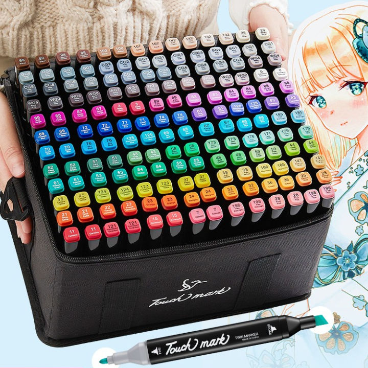 School Supplies Colors Markers, Markers Manga 168 Colors