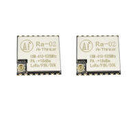 Aihasd 2ชิ้น LoRa SX1278 433เมตร10กิโลเมตรไร้สายกระจายสเปกตรัมส่งโมดูล Ra-02 IPEX ซ็อกเก็ต DIY ชุดสำหรับ SPI GPIO อินเตอร์เฟซ