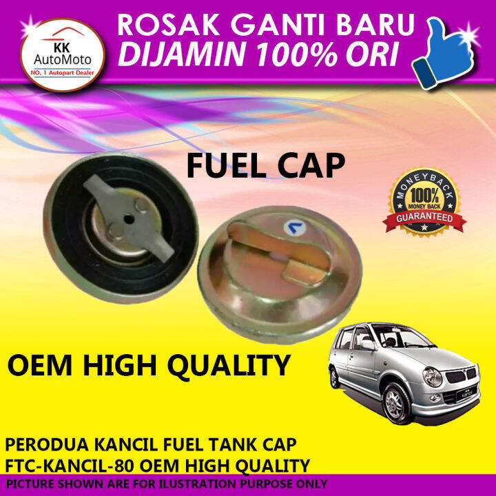 Perodua Kancil Fuel Tank Cap (FTCKANCIL80) Lazada