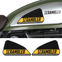 สำหรับ Ducati SCRAMBLER 800คลาสสิก2015-2016รถจักรยานยนต์ Anti Slip ถัง Pad 3M ด้านข้างแก๊สเข่า Traction Pads Protector สติกเกอร์