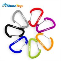 ◇¤ Outdoor Sports Multi Colors Aluminium Alloy Safety Buckle Keychain Climbing Button Carabiner Camping Hiking Hooks