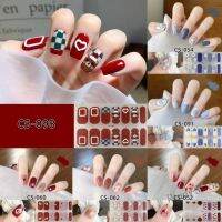 【hot sale】 ☌♙✟ B50 14pcs/set CS Series Cute Nail Sticker Cartoon Gold foil Fashion Tearable and Durable DIY Beautiful Girl Fingernail Stickers Full ColorfulGradient Waterproof Non-Toxic Nail Manicure