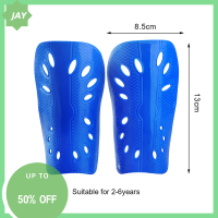 ?【Lowest price】Jay 1คู่ฟุตบอล Shin Pads พลาสติกฟุตบอลยามขาป้องกันสำหรับเด็กผู้ใหญ่ป้องกันเกียร์ Breathable Shin GUARD