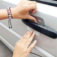 4pcs universal Invisible Car Door Handle Scratches Automobile Shakes Protective Vinyl Protector Films car Handle Protective Door Hardware