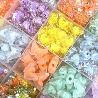 30pcs 15mm Matte/Transparency/AB Colour Acrylic Butterfly Beads Loose Spacer Beads for Jewelry Making DIY Handmade Accessories