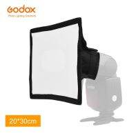 Godox SB20 * 30ตัวกระจายแสงแฟลชแบบสากล20X30ซม. ซอฟต์บ็อกซ์แบบพับได้สำหรับแฟลชกล้อง