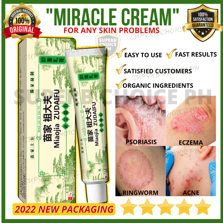 100 Original Miracle Skin Herbal Psoriasis Dermatitis Eczema Pruritus