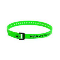 Voile Strap 25" Green nylon buckle. bikepacking, adventure cycling, gravel bikes, mountain biking.