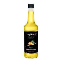 ลองบีชไซรัปสัปปะรด ขนาด 740 มล. LongBeach Pineapple Syrup size 740 ml.