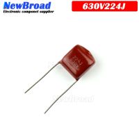 【YF】✷☬  10PCS 630V224J 0.22UF Pitch 15mm 224 630V 220nf CBB Polypropylene film capacitor 224J630V 224J