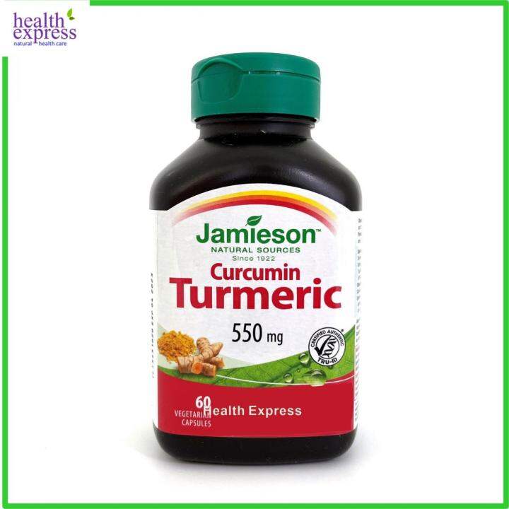 Jamieson Curcumin Turmeric (550 mg) 60 capsules Lazada PH