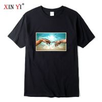 Xinyi Mens Tshirt Cotton Cool Loose Print Tshirt Men Tshirt Tshirt Tee