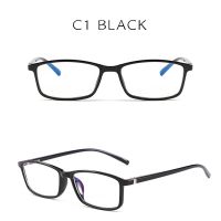 【HENGHA】Korean Fashion Anti Blue Eyeglasses WomenMen Anti Radiation Eyeglasses