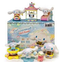 Sanrio Cinnamoroll ตุ๊กตาคู่รักกล่องทึบของเล่นสวรรค์น้อยตุ๊กตาขยับแขนขาได้ตารางเครื่องประดับของขวัญเด็ก