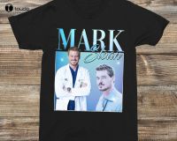 Mark Sloan Grey S Anomy Eric Dane 90S ชุดเสื้อเสื้อยืดวินเทจสำหรับผู้หญิงเสื้อยืดผ้าฝ้ายเสื้อ S-5Xl Unisex