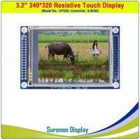 3.2 "240*320แผงหน้าจอแสดงผลโมดูลจอ Lcd แบบสัมผัส Resistive Hy32d W/ตัวควบคุม Ili9325อะแดปเตอร์ Pcb