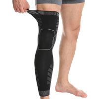 Long Leg Compression Sleeves Full Leg Sleeve Long Knee Brace Knee Support Protect BasketballFootball Knee Pain Relief