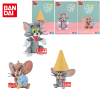 Bandai Original Fluffy Puffy Tom And Jerry Niles Tuffy อะนิเมะ Action Figure ของเล่นสำหรับชายหญิงของขวัญเด็กรุ่น Ornaments