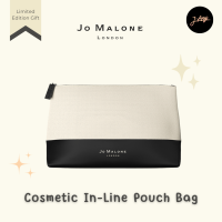 ? Jo Malone Cosmetic Zip Pouch Bag กระเป๋าผ้าใส่เครื่องสำอางค์ของขวัญจาก Jo Malone  Limited Edition Gifts ? โจ มาโลน **เฉพาะตัวกระเป๋า ไม่รวมสินค้า**