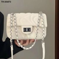 LanLiYa BAG popular logo design chain parcel one shoulder inclined shoulder BAG female BAG joker commuter BAG is popular this year