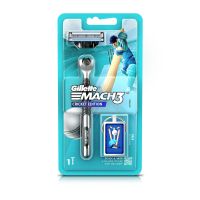 Gillette Mach 3 Cricket Edition Manual Razor with Key Chain